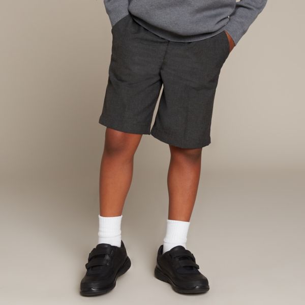 Clarks Boys Venture Walk School Shoes Black | CA-3210465